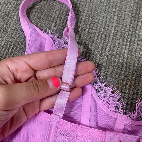 Victoria Secret Pink Lace-Up Corset Size S - Picture 8 of 8